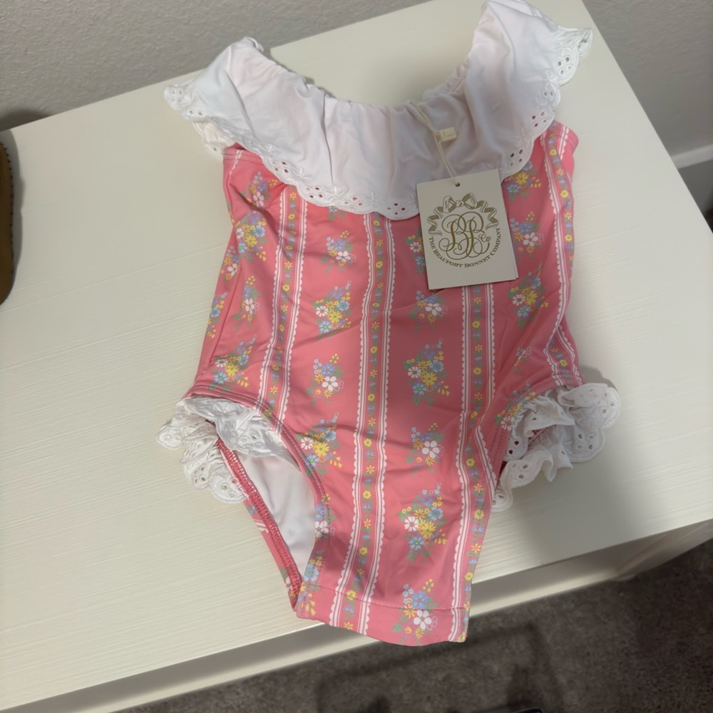 TBBC pink swimsuit